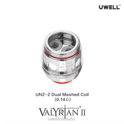UWELL Best Vape | UN2 Dual Mesh 0.14ohm H46R29 UWELL VALYRIAN 2 REPLACEMENT COILS (2-PACK)