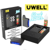 UWELL Disposable | CRL: Grey/FLV: Sour Watermelon Strawberry 50mg H46R240 UWELL CALIBURN AK3 KIT + A3S 0.8OHM PODS (X2) + DADDY'S VAPOR 10ML SALTS 50MG