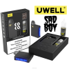 UWELL Ottawa | CRL: Black/FLV: Custard Cookie 50mg H46R243 UWELL CALIBURN AK3 KIT + A3S 0.8OHM PODS (X2) + DADDY'S VAPOR 10ML SALTS 50MG