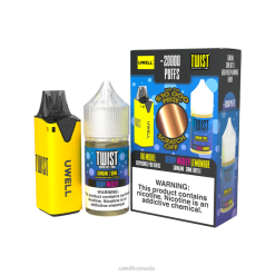 UWELL Vape Canada | CLR: Yellow/FLV: Berry Medley Lemonade 50mg H46R216 UWELL V6 DISPOSABLE DEVICE + DADDY'S VAPOR 30ML JUICE - COLLAB BUNDLE